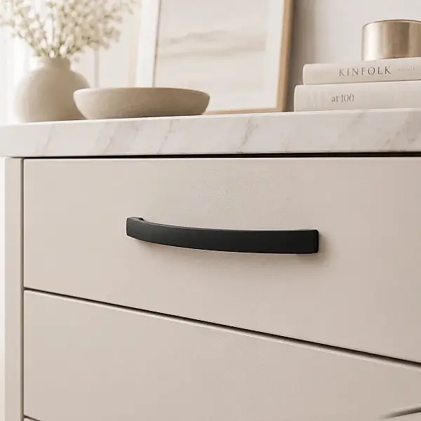 Fds Yalı Mobilya Kulbu Siyah Renk 128mm Kulp (880-11-128-02) - 5
