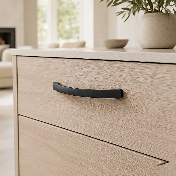 Fds Yalı Mobilya Kulbu Siyah Renk 128mm Kulp (880-11-128-02) - 3