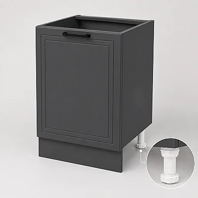 Sese 15-20cm Ayarlı Plastik Baza Ayağı Beyaz (SS400-76) - 1