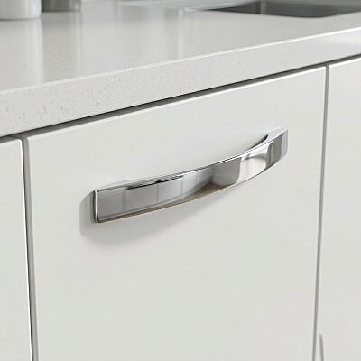 Fds Yalı Mobilya Kulbu Krom Renk 160mm Kulp (880-11-160-18) - Fds