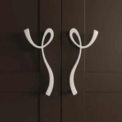 Sese 170 Modeli Sağ Beyaz Kulp 160mm (170-160-01) - 1