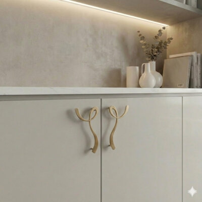 Sese 170 Modeli Sağ Mat Altın Kulp 160mm (170-160-22) - Sese (1)