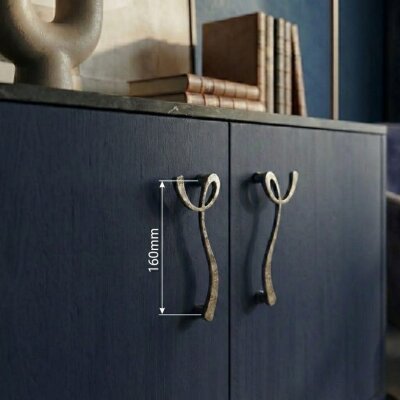 Sese 171 Modeli Sol Antik Gümüş Kulp 160mm (171-160-20) - Sese (1)