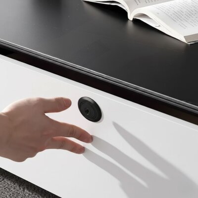 Sese 22mm Çekmece Kilidi Siyah (805-01-06-02) - Sese