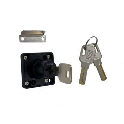 Sese 22mm Çekmece Kilidi Siyah (805-01-06-02) - 5