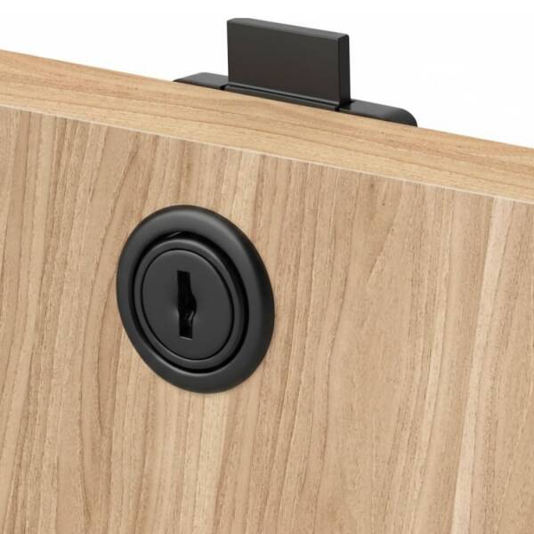 Sese 22mm Çekmece Kilidi Siyah (805-01-06-02) - 2