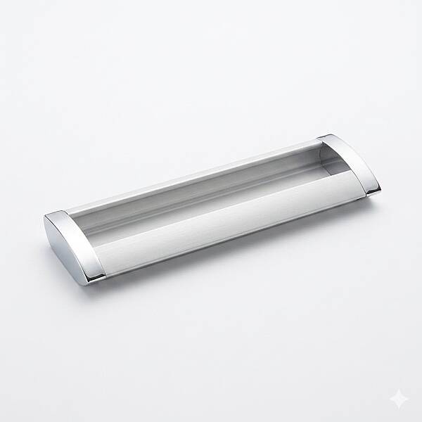 Sese 39 Modeli 160mm Krom Eloksal Renk Gömme Kulp (39-160-18/24) - 1