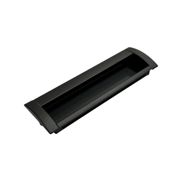 Sese 39 Modeli Gömme Mobilya Kulbu Siyah Renk 128mm Kulp (39-128-02) - 2