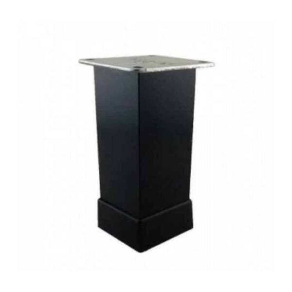 Eroğlu Siyah Düz Metal Ayak 40x40mm 10cm (401-01-10-02) - 1