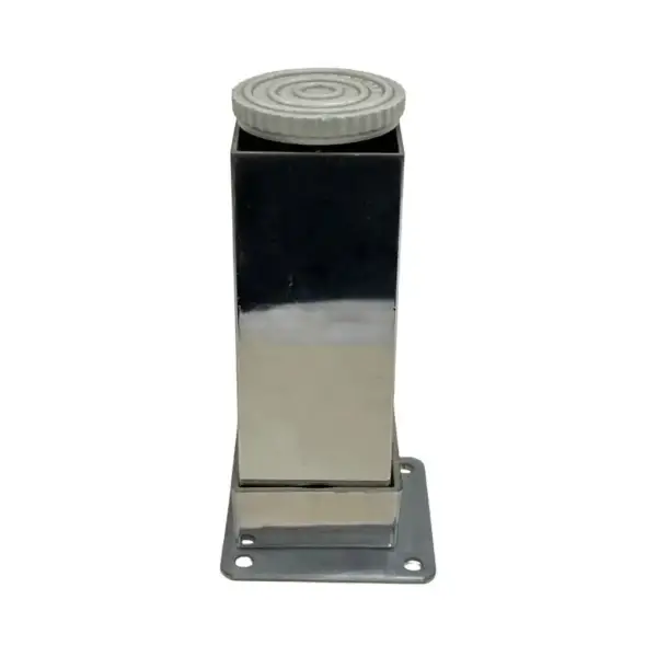 Eroğlu Düz Metal Ayak 40x40mm 12cm Krom (401-01-12-18) - 2