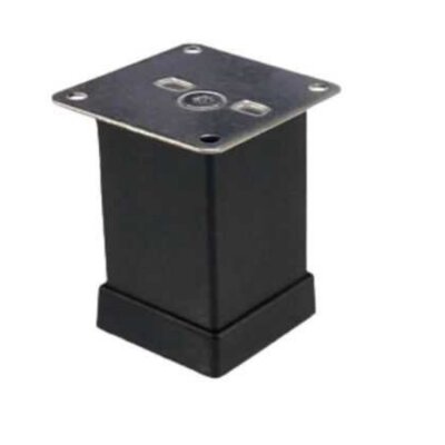 Eroğlu Düz Metal Ayak 40x40mm 5cm Siyah (401-01-5-02) - Eroğlu