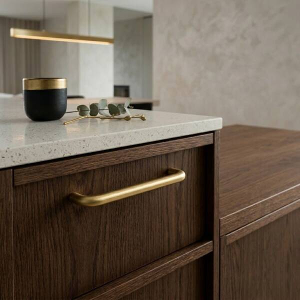 Sese 578 Modeli 128mm Mat Titanyum Renk Kulp (Ö578-128-05) - 1