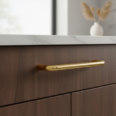 Sese 578 Modeli 128 mm Titanyum Renk Kulp - Sese