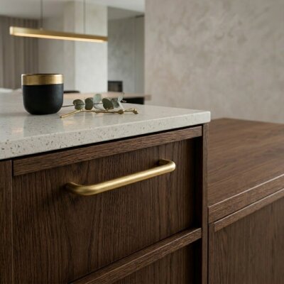 Sese 578 Modeli 160mm Mat Titanyum Renk Kulp (Ö578-160-05) - Sese