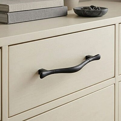 Fds Mobilya Kulbu Siyah Renk 96mm Kulp (880-03-96-02) - Fds