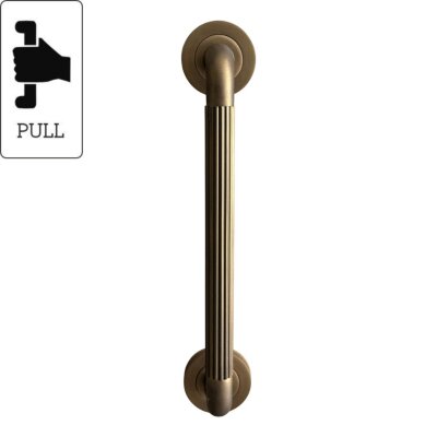 Özen Afet Modeli Mat Antik Sarı Çekme Kol 25 cm (202-74-25-94) - 1