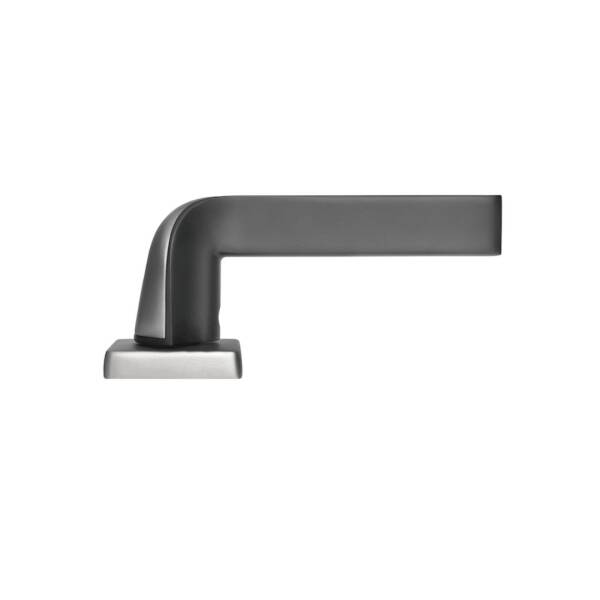Sese Alev Modeli Yale Rozetli Dış Kapı Kolu Siyah/Antrasit Renk (200-259R-03-02/54) - 4