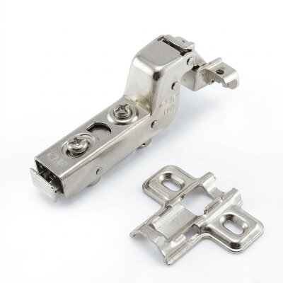 Sese Alüminyum Tam Deve Boynu Klipsli Frenli Menteşe (SS300-73) - Sese