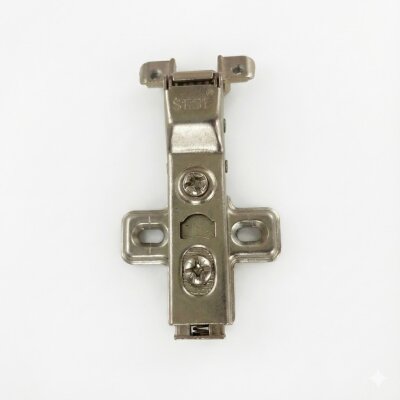 Sese Alüminyum Yarım Deve Boynu Klipsli Frenli Menteşe (SS300-72) - Sese (1)