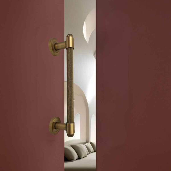 Sese Alya Modeli Antik Sarı Çekme Kol 25cm (202-55-25-94) - 1