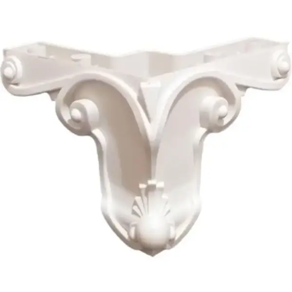 Sese Plastik Aslan Ayak Beyaz Renk 9cm (401-31-10-01) - 1