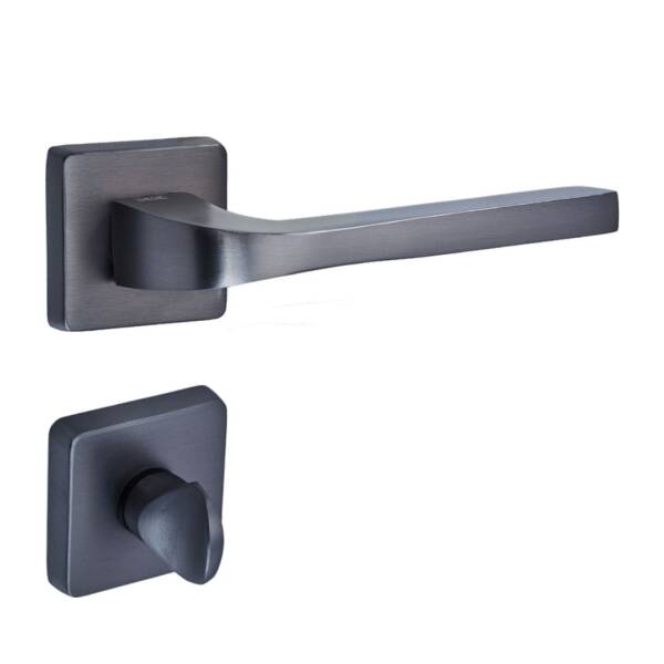 Sese Aysu Modeli Rozetli Wc Kapı Kolu Antrasit (200-241R-02-54) - 3