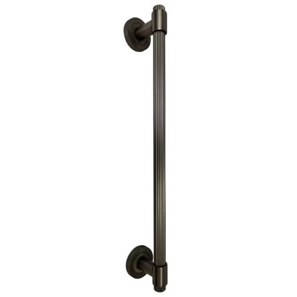 Sese Bade Modeli Çekme Kapı Kolu Antrasit Renk Kol 40 cm (202-50-40-54) - 2