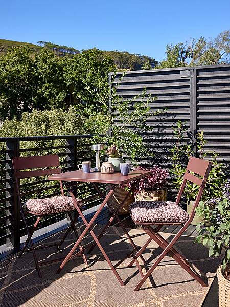 Sese Bahçe Balkon Takımı Patlıcan Moru (3726048) - 1
