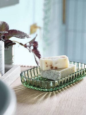 Sese Banyo Tepsisi Yeşil 12*19 cm (2778766) - SESE