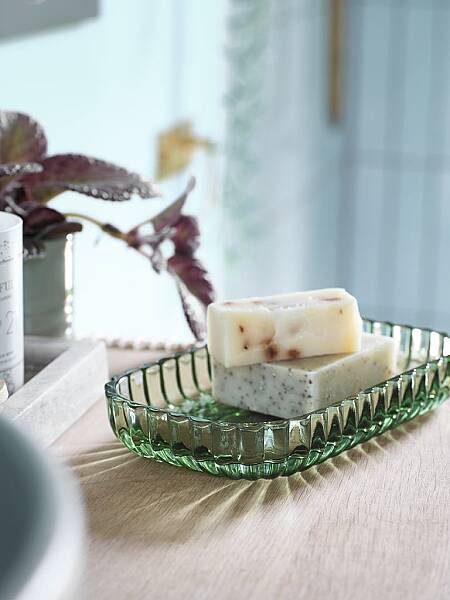 Sese Banyo Tepsisi Yeşil 12*19 cm (2778766) - 1