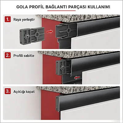 Sese Boy Kulp Montaj Aparatı Gola Bağlantı (2025-03-43L-U) - 3