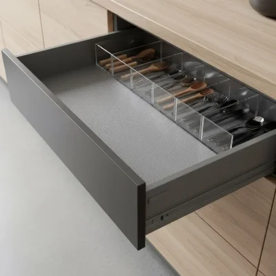 Sese Çekmece Halısı Light Gri 50cm Noktalı (31248200LG) - 1