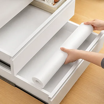Sese Çekmece Halısı Beyaz En 50cm (11248200WH) - 1