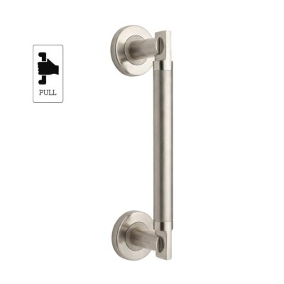 Sese Çekme Kapı Kolu Ekonomik Krom / Inox 20cm (202-03-20-18/53) - Sese (1)