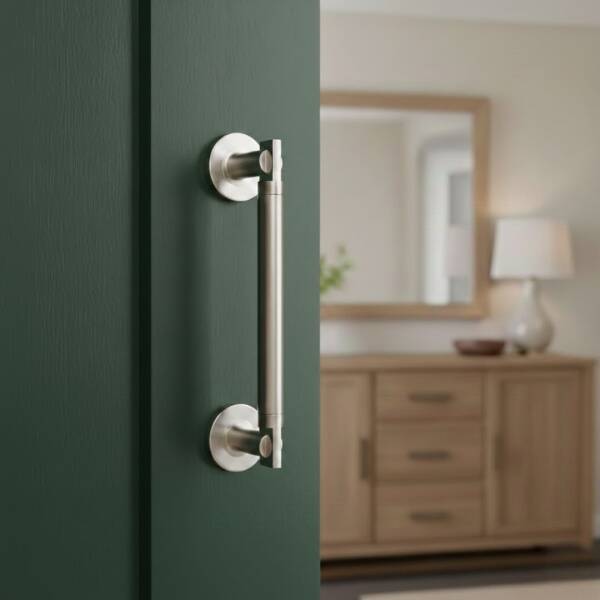 Sese Çekme Kapı Kolu Krom Inox 15cm Ekonomik (202-03-15-18/53) - 1