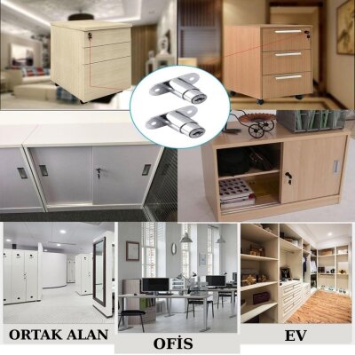 Sese Çekmece Kilidi Üçlü Önden (805-01-07-18) - Sese (1)