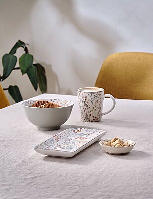 Sese Çiçekli Kase 16*8 cm (4912567) - 3