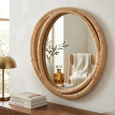 Sese Dekoratif Duvar Aynası (PNL-BRA02PC) - 1