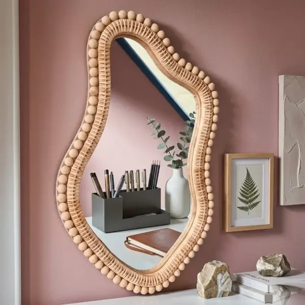 Sese Dekoratif Duvar Aynası (PNL-BRA03PC) - 1