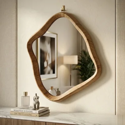 Sese Dekoratif Duvar Aynası (PNL-BRA06PC) - 1