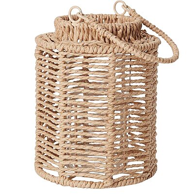 Sese Doğal Hasır Aydınlatma Fener 15*20 cm (4912294) - SESE (1)