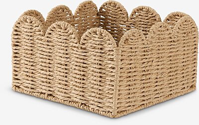 Sese Doğal Hasır Sepet 24*24*14 cm (4912637) - SESE (1)