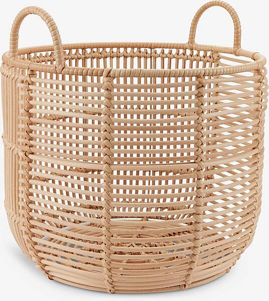 Sese Doğal Hasır Sepet 35*35 cm (4912553) - 2