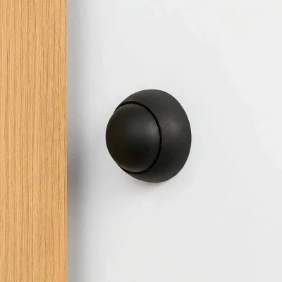 Sese Duvar Tamponu Siyah/Siyah Kapı Stoperi (210-12-02/02) - 1