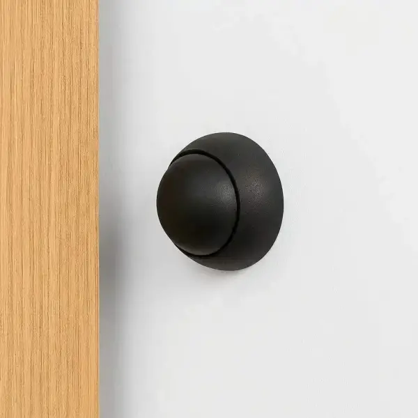 Sese Duvar Tamponu Siyah/Siyah Kapı Stoperi (210-12-02/02) - 1