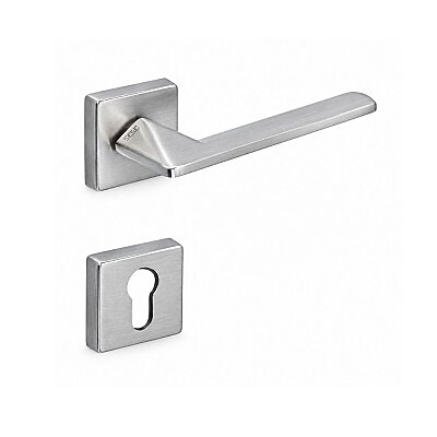 Sese Eliz Modeli Yale Rozetli Dış Kapı Kolu Inox Renk (200-201R-03-53) - Sese (1)