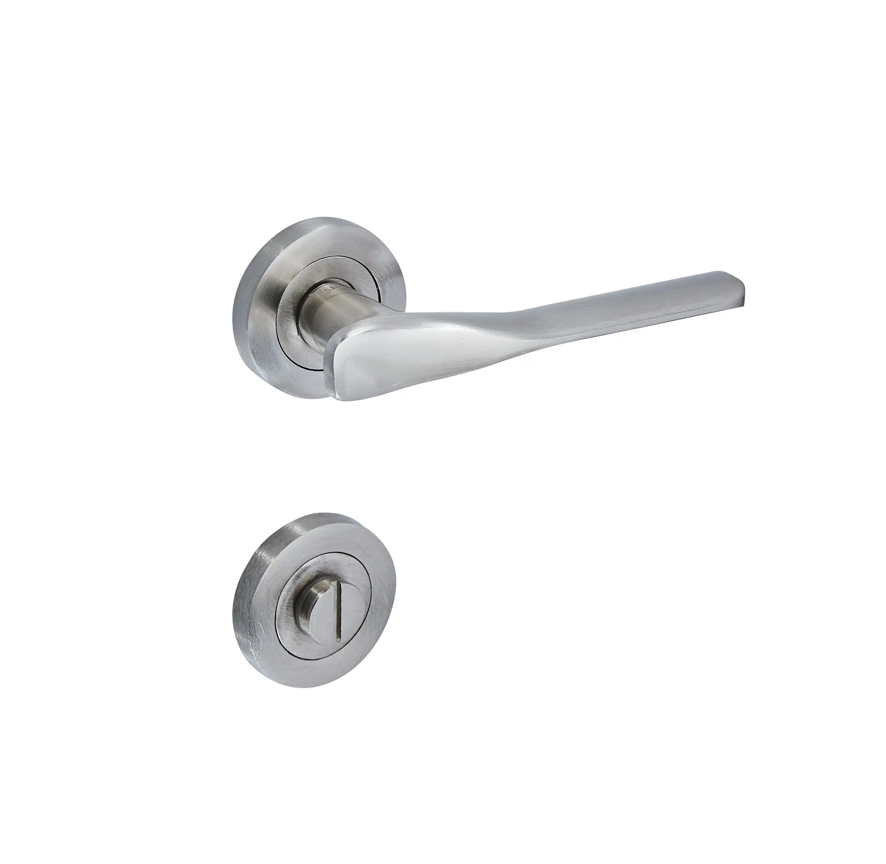 Sese Ezgi Modeli Rozetli Wc Kapı Kolu Nikel Saten (200-240R-02-53) - 3