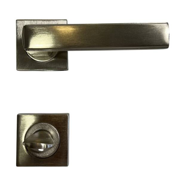 Sese Jale Modeli Rozetli Wc Kapı Kolu Saten Renk (200-213R-02-53) - 1