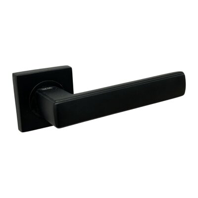 Sese Jale Modeli Yale Rozetli Dış Kapı Kolu Siyah Renk (200-213R-03-02) - 1