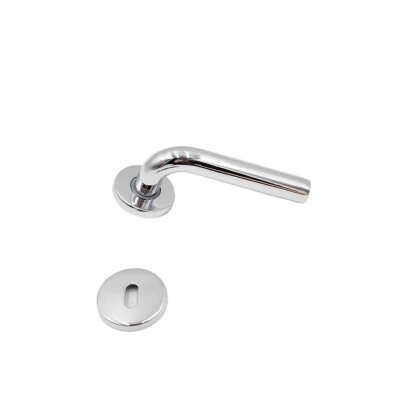 Sese Seda Rozetli Oda Kapı Kolu Krom (200-236R-01-18) - Sese